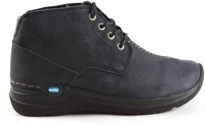 Wolky Hoge Sneakers 06602 Onani 11800 blauw nubuck
