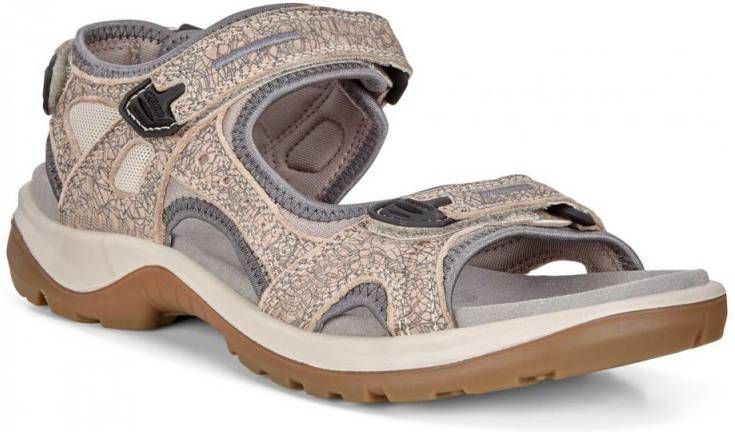 Ecco Sandaal Dames Taupe