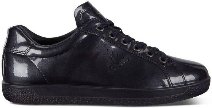 Ecco Soft 1 Veterschoen Dames Blauw