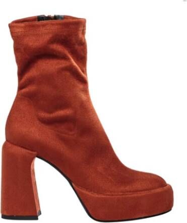 Elena Iachi Hakken laarzen , Oranje, Dames