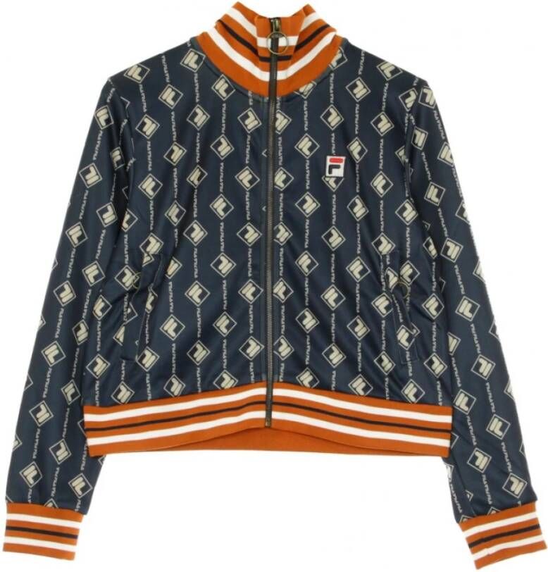 Fila Hamo overal over printpak jas , Blauw, Dames