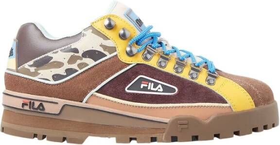 Fila Kingfisher Trailblazer Sneakers , Bruin, Unisex