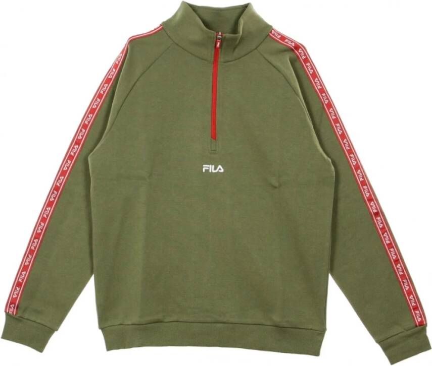 Fila Licht sweatshirt hoge kraag udell , Groen, Heren