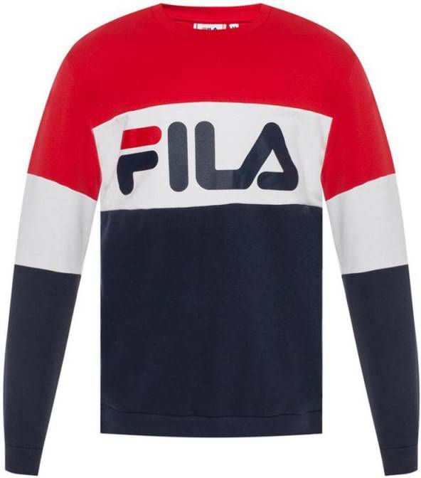 fila straight blocked crew sweatshirt