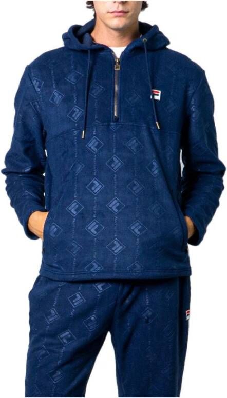 Fila Hoodies & sweatvesten Blauw Heren