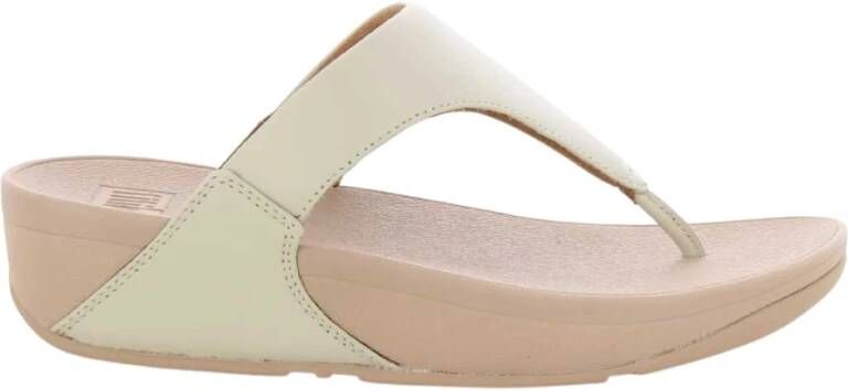 FitFlop Damesschoenen Beige U Toepost , Beige, Dames