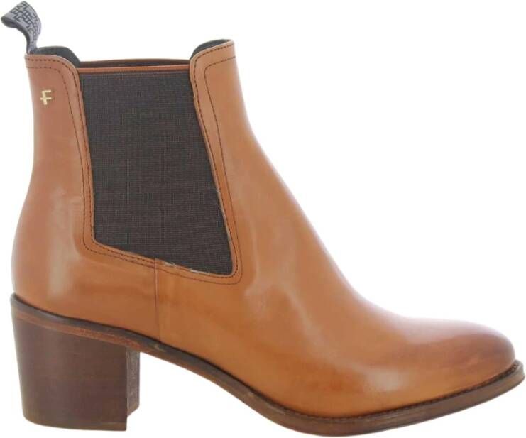 Floris van Bommel Ankle Boots , Bruin, Dames