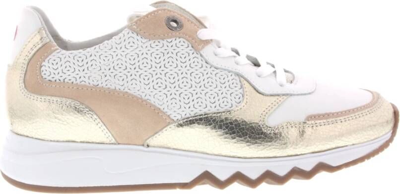Floris van Bommel Sneakers Geel Dames