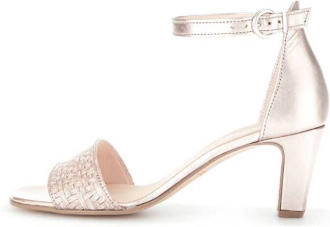 Gabor High Heel Sandals , Geel, Dames