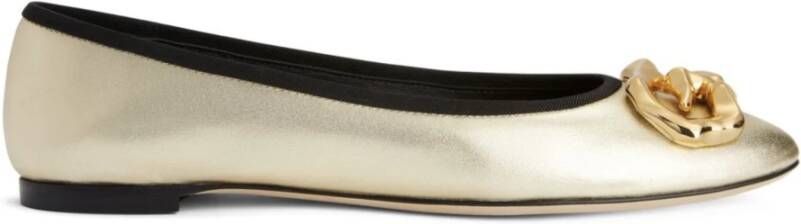 giuseppe zanotti Ballerina's Geel Dames