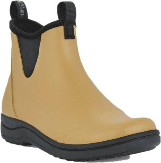 Green Comfort Rain Boots , Geel, Dames