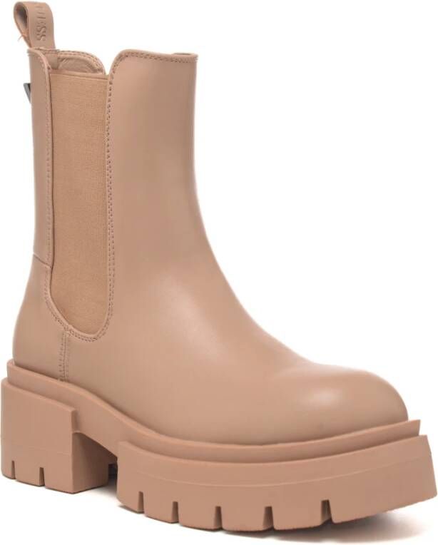 Guess Enkellaarsjes Beige Dames