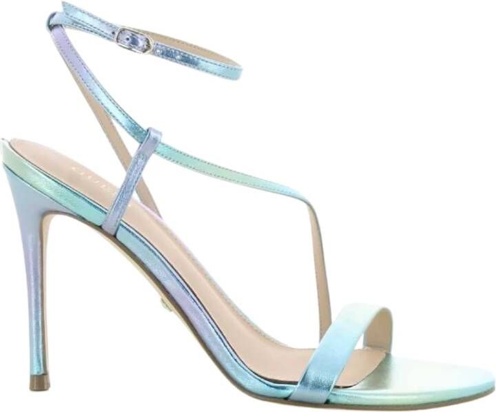 Guess Sandalen met hoge hakken , Blauw, Dames