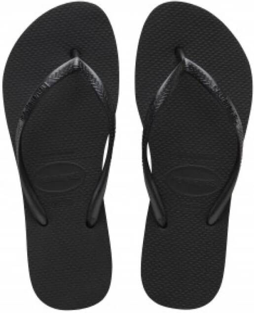 Havaianas Slim flatform schoenen , Zwart, Dames