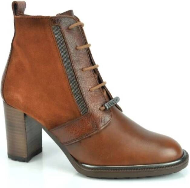 Hispanitas Enkel laarzen , Bruin, Dames