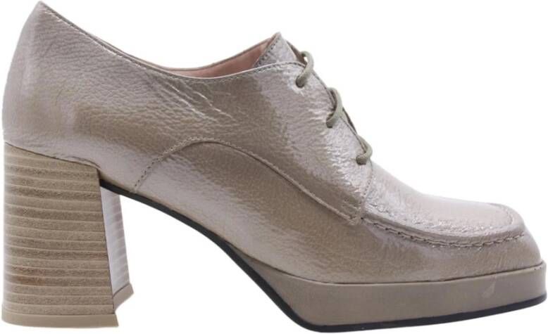 Hispanitas Laarzen met hakken , Beige, Dames