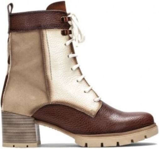 Hispanitas Laarzen met hakken , Bruin, Dames