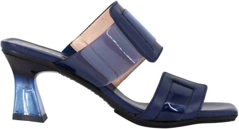 Hispanitas Muilezels met hakken , Blauw, Dames