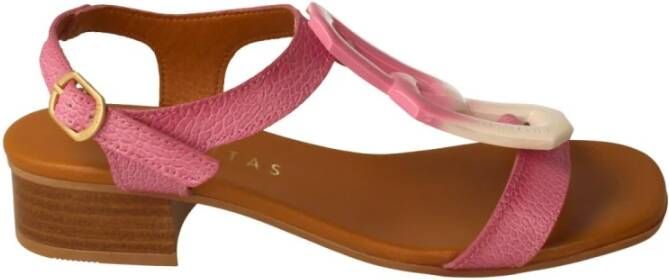 Hispanitas Platte sandalen , Roze, Dames