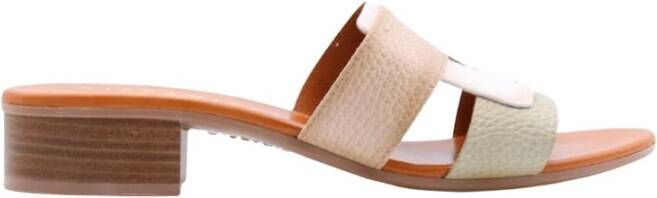 Hispanitas Sandalen met hoge hakken , Beige, Dames