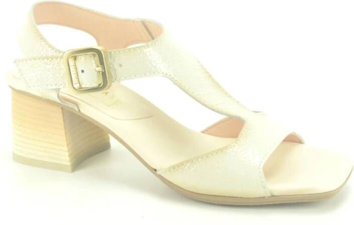 Hispanitas Sandalen met hoge hakken , Beige, Dames