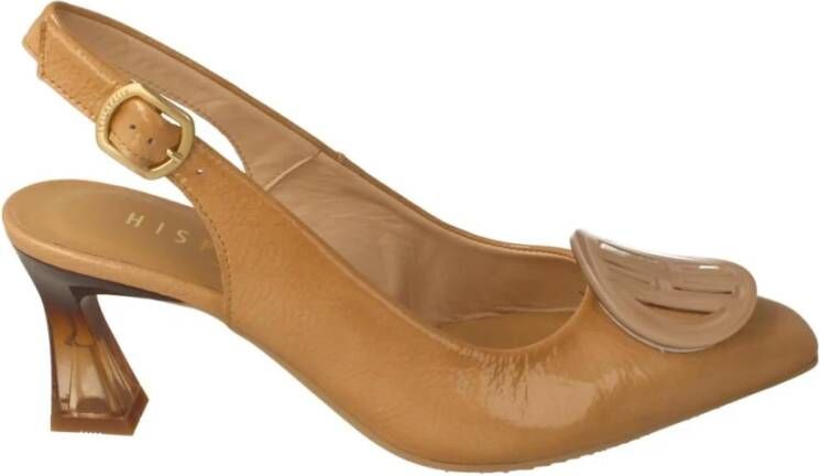 Hispanitas Sandalen met hoge hakken , Bruin, Dames