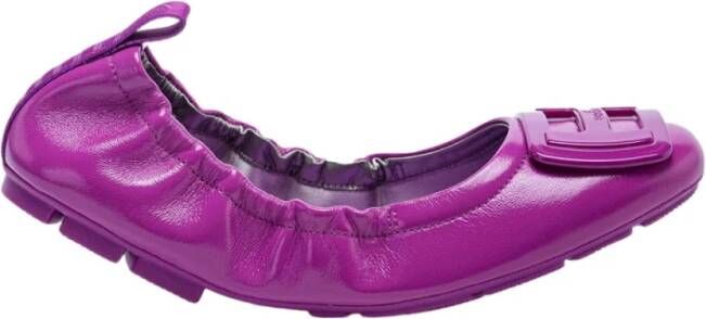 Hogan Ballerinas H511 , Paars, Dames