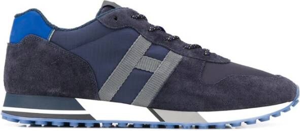Hogan H383 sneakers , Blauw, Heren