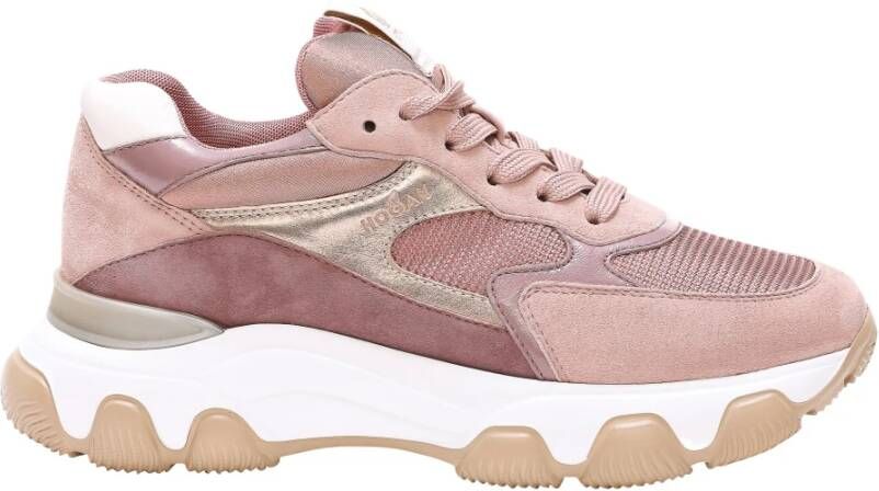 Hogan Hyperactieve sneakers , Roze, Dames