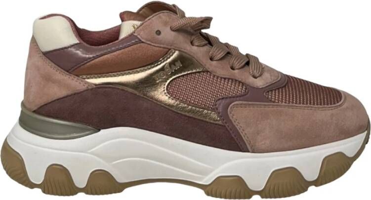 Hogan Hyperactieve sneakers , Roze, Dames