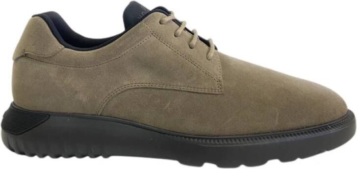 Hogan Lage Schoenen , Beige, Heren