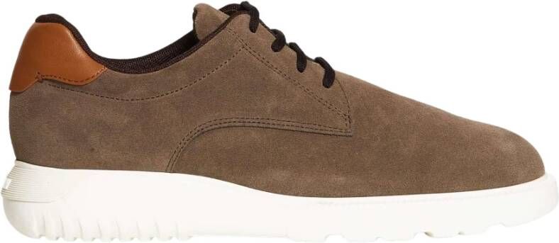 Hogan Lage Schoenen , Beige, Heren