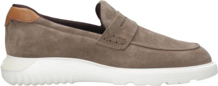 Hogan Loafers , Grijs, Heren