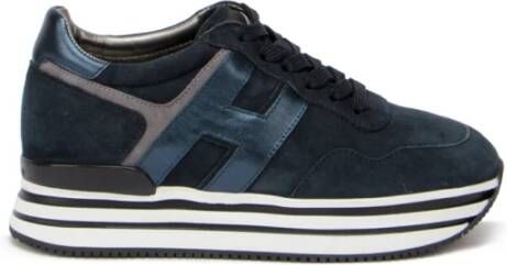 Hogan Midi platform sneakers , Blauw, Dames