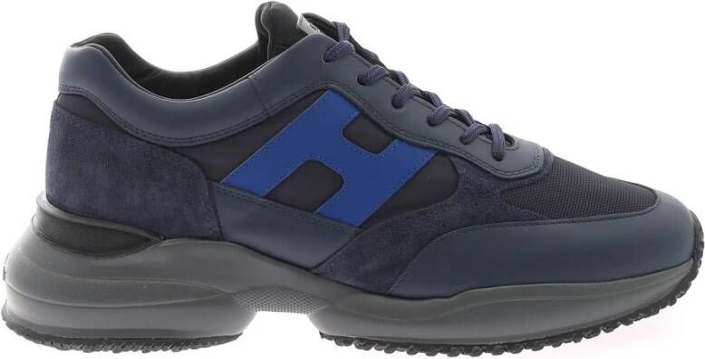 Hogan Platte schoenen , Blauw, Heren