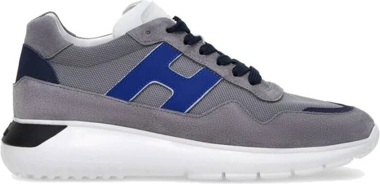 Hogan Platte schoenen , Grijs, Heren