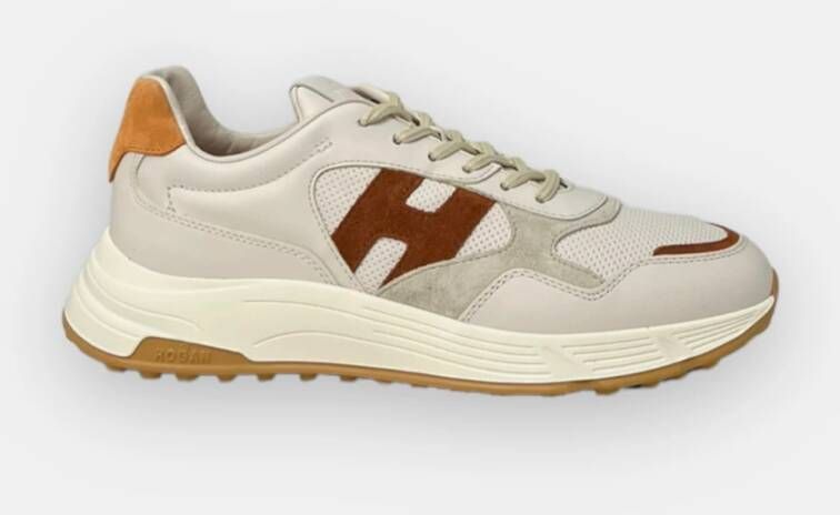 Hogan Schoenen , Beige, Heren