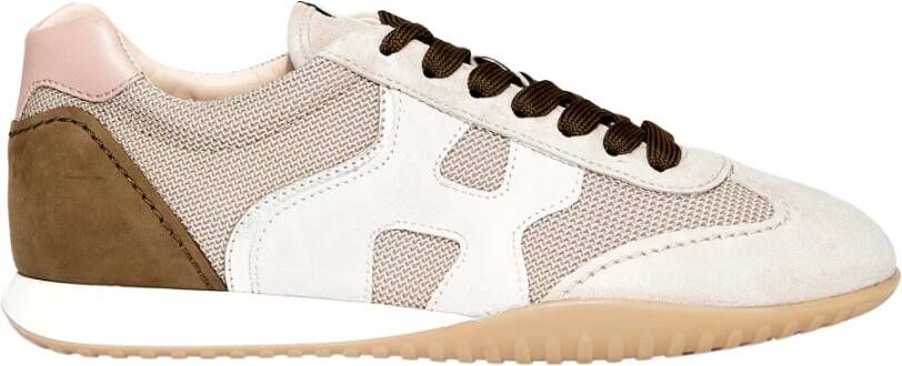 Hogan Sneakers , Beige, Dames