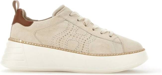 Hogan Sneakers , Beige, Dames