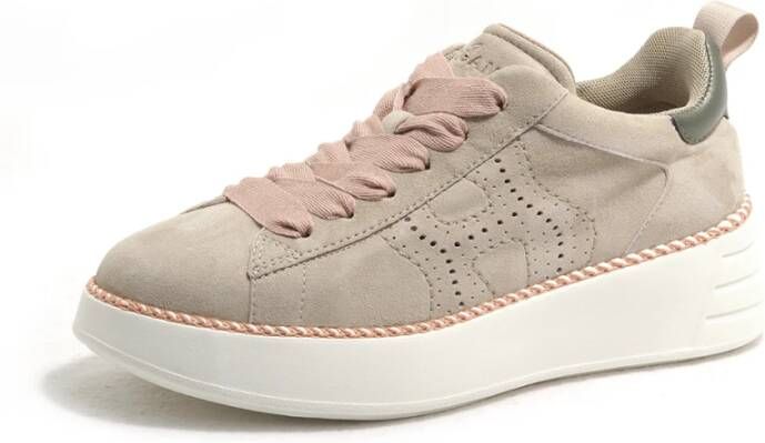 Hogan Sneakers , Beige, Dames