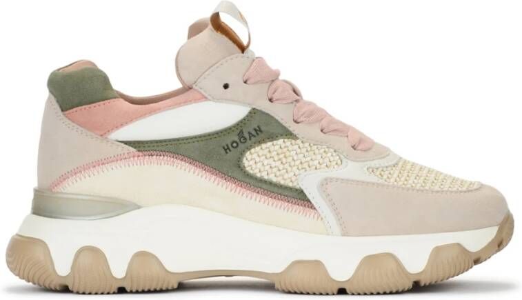 Hogan Sneakers , Beige, Dames