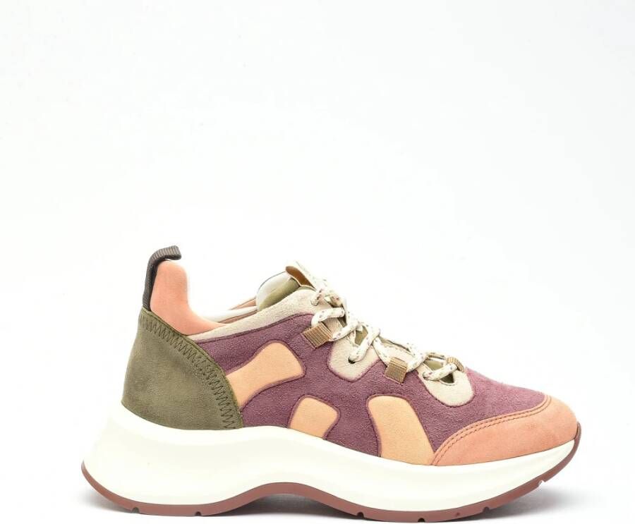 Hogan Sneakers , Oranje, Dames