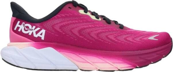 Hoka One Hardloopschoenen Rood Dames
