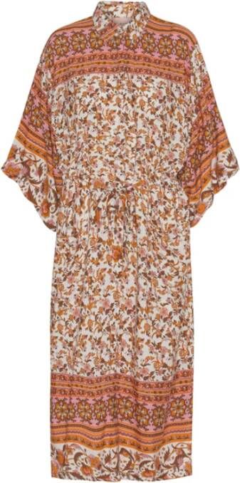 HunkøN Casual kleedjes Oranje Dames