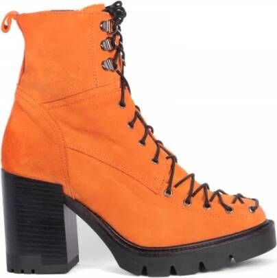 Janet & Janet Enkellaarsjes Oranje Dames