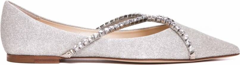 Jimmy Choo Ballerina's Grijs Dames
