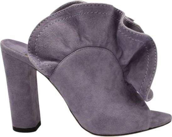 Jimmy Choo Haile 100 Muilezels , Paars, Dames
