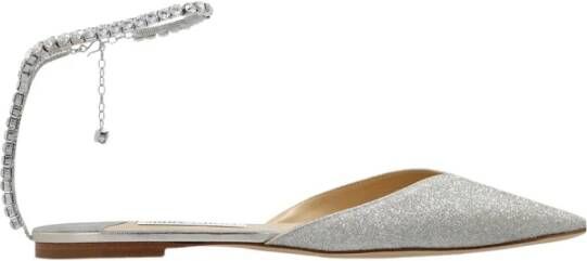 Jimmy Choo Platte sandalen , Beige, Dames