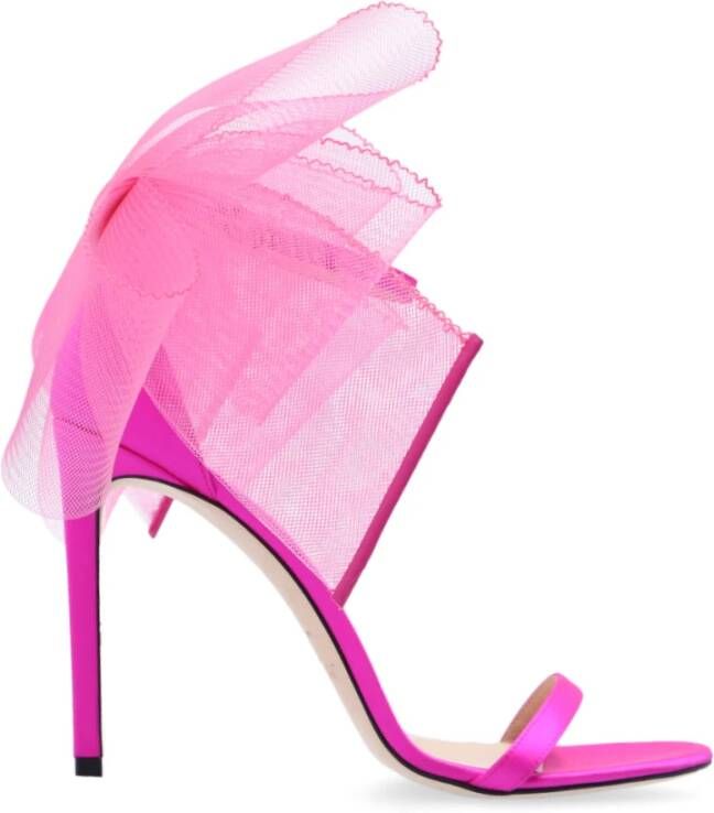 Jimmy Choo Sandalen met hoge hiel , Roze, Dames