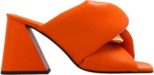 JW Anderson High Heel Sandals , Oranje, Dames